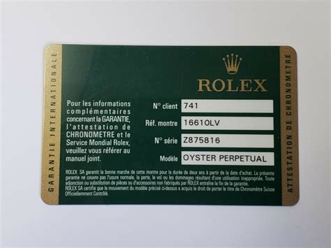 rolex manufacturer warranty|rolex warranty check.